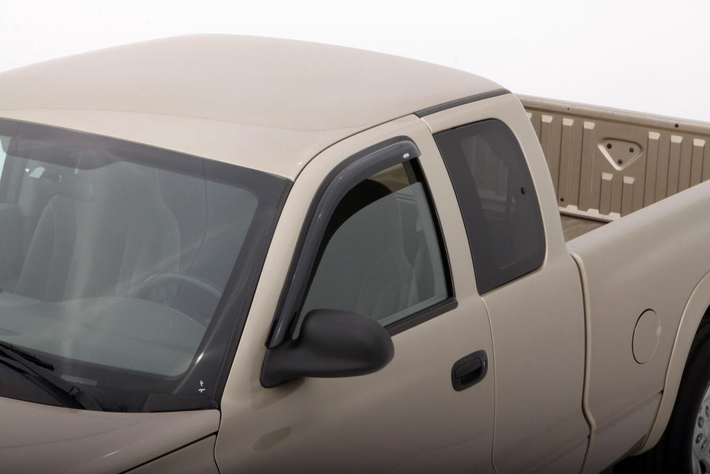 Auto Ventshade AVS 94853 Ventvisor Deflector; Smoke; Outside Mount; 4 pc. for Select Dodge Dakota