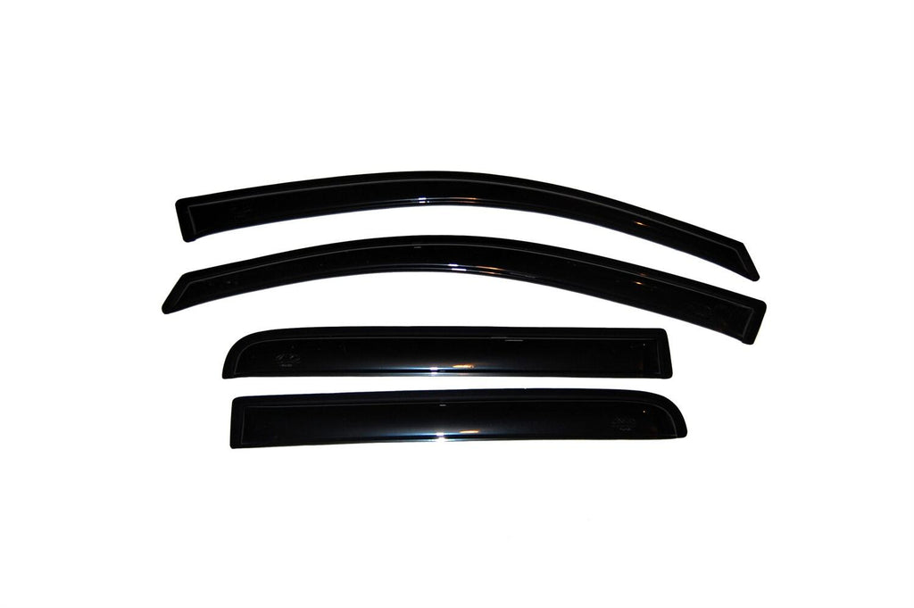 Auto Ventshade AVS 94858 Ventvisor Deflector; Smoke; Outside Mount; 4 pc. for Select Nissan TITAN
