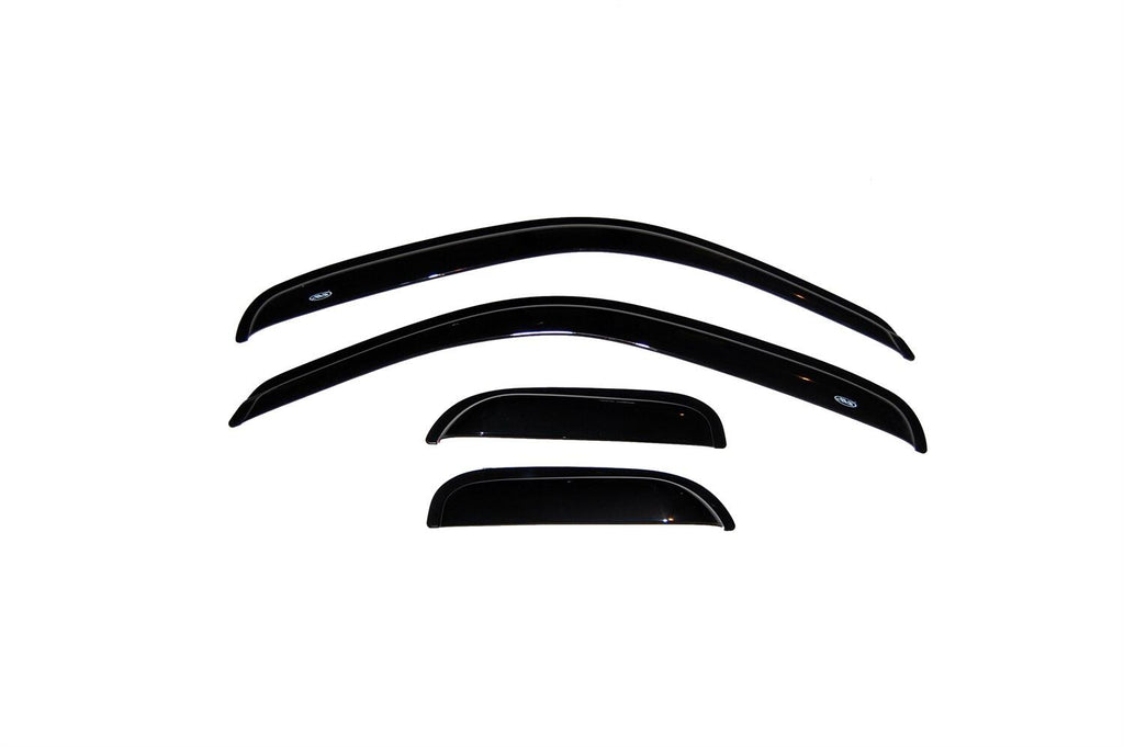 Auto Ventshade AVS 94948 Ventvisor Deflector; Smoke; Outside Mount; 4 pc. for Select Toyota Tacoma