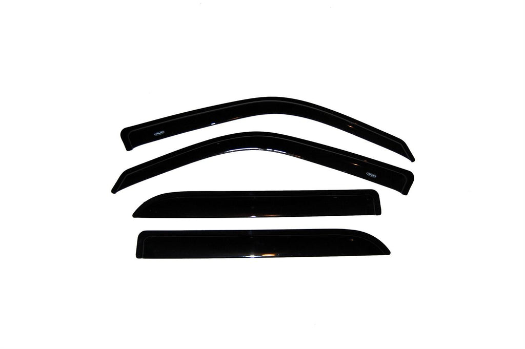 Auto Ventshade AVS 94949 Ventvisor Deflector; Smoke; Outside Mount; 4 pc. for Select Ford F-150, Lincoln Blackwood