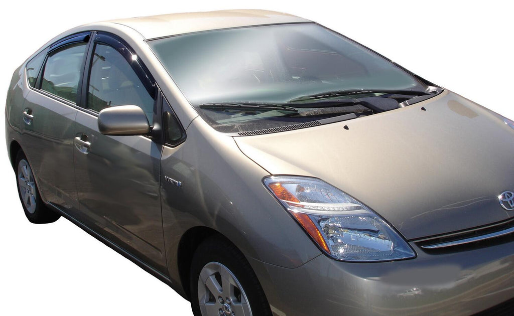 Auto Ventshade AVS 94963 Ventvisor Deflector; Smoke; Outside Mount; 4 pc. for Select Toyota Prius