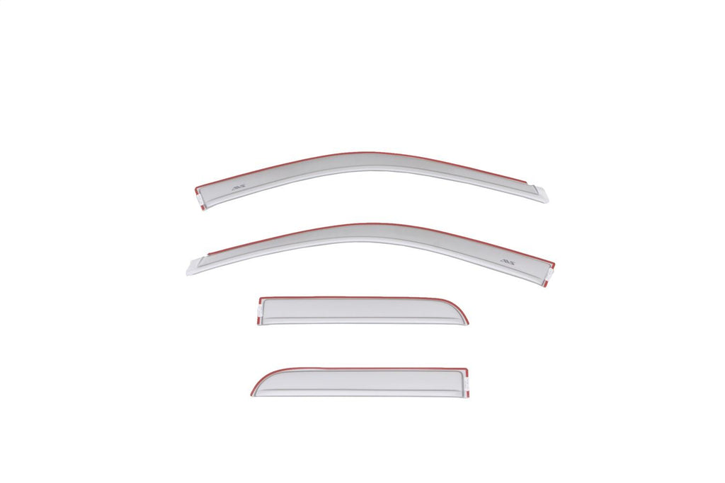 Auto Ventshade AVS 994003-PS2 Ventvisor Deflector; Color-Match; Low Profile; Bright Silver Metallic for Select Ram 1500, Ram Classic