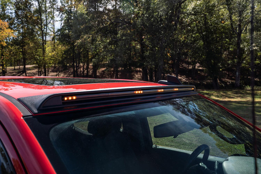 Auto Ventshade AVS 698166 AeroCab Marker Light with five amber LED; Black for Select Ford Ranger