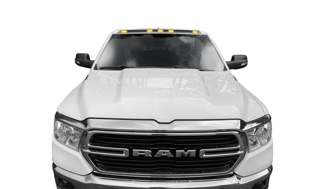 Auto Ventshade AVS 698004 AeroCab Marker Light with five amber LED; Black for Select Dodge Ram 1500, Ram 1500, Ram Classic
