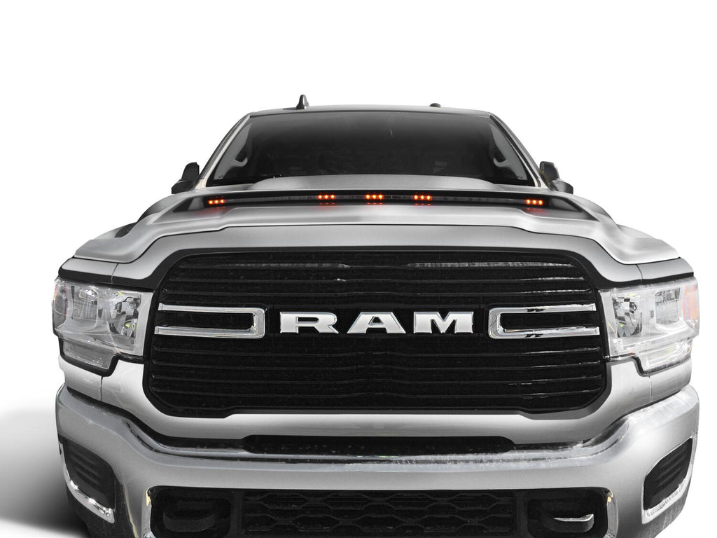 Auto Ventshade AVS 753051-PS2 Aeroskin Lightshield Color-Match Hood Protector; Bright Silver Metallic