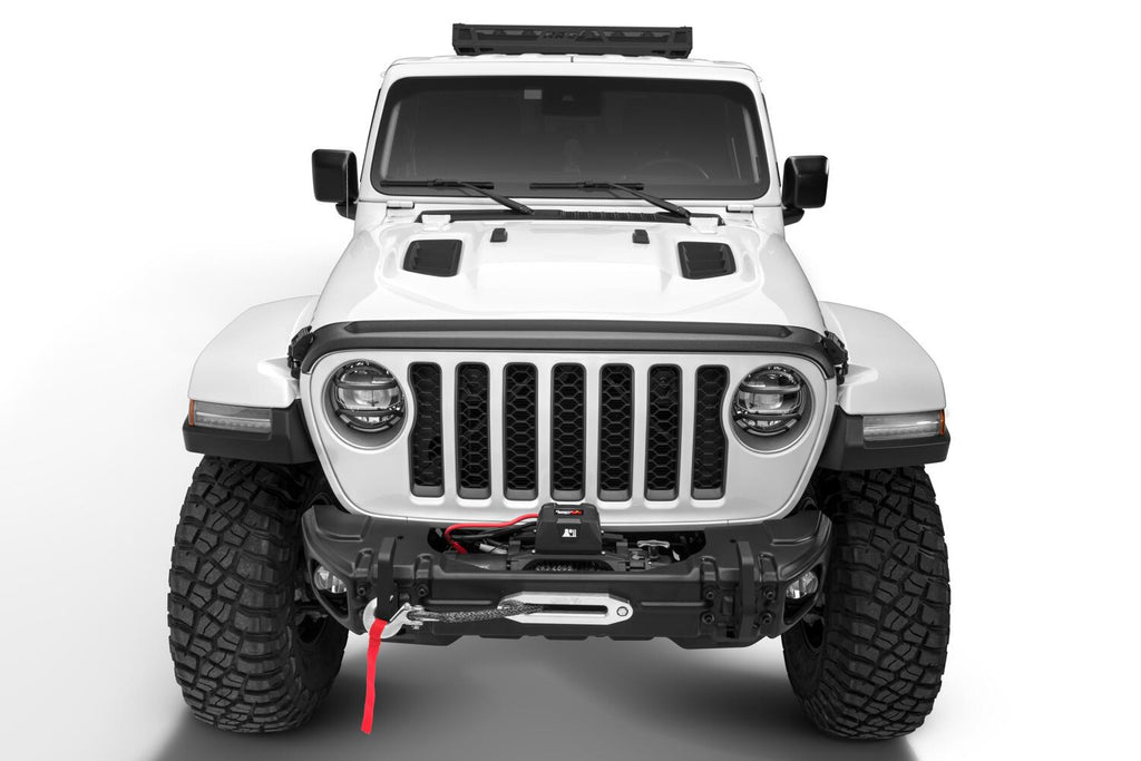Auto Ventshade AVS 436148 Aeroskin II Hood Protector; Textured Black for Select Jeep Gladiator, Jeep Wrangler