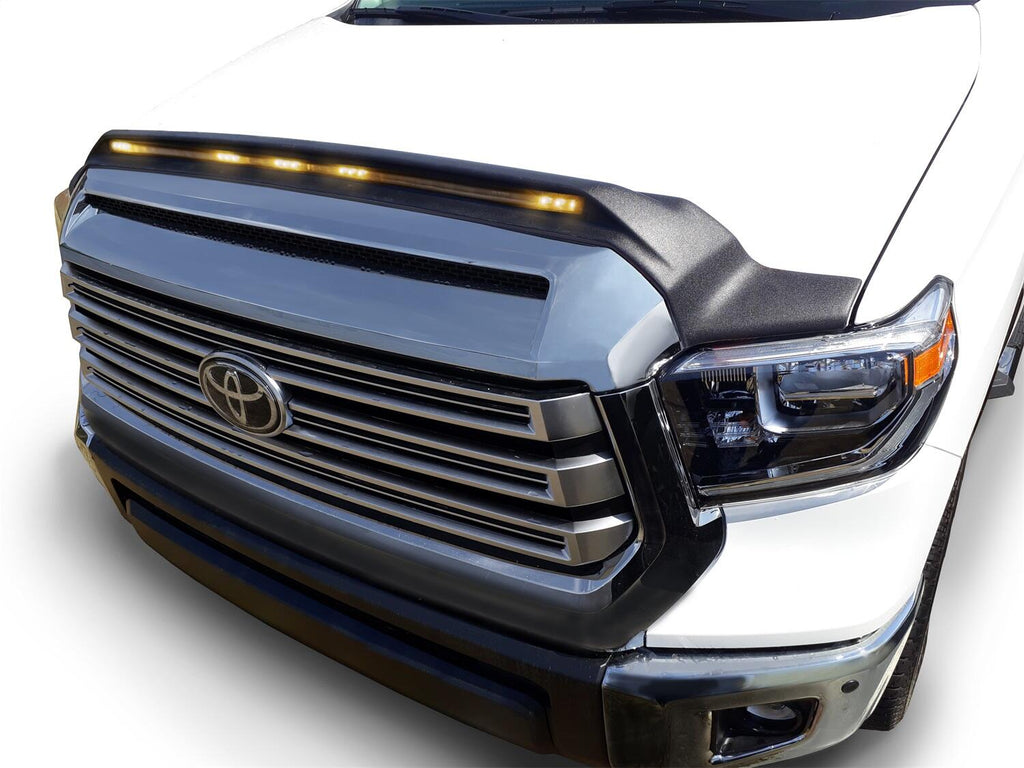 Auto Ventshade AVS 753094 Aeroskin LightShield Hood Shield; Black for Select Toyota Tundra