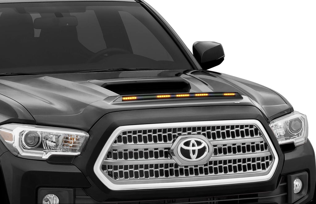 Auto Ventshade AVS 753094-1G3 Aeroskin Lightshield Color-Match Hood Protector; Magnetic Grey Metallic for Select Toyota Tundra