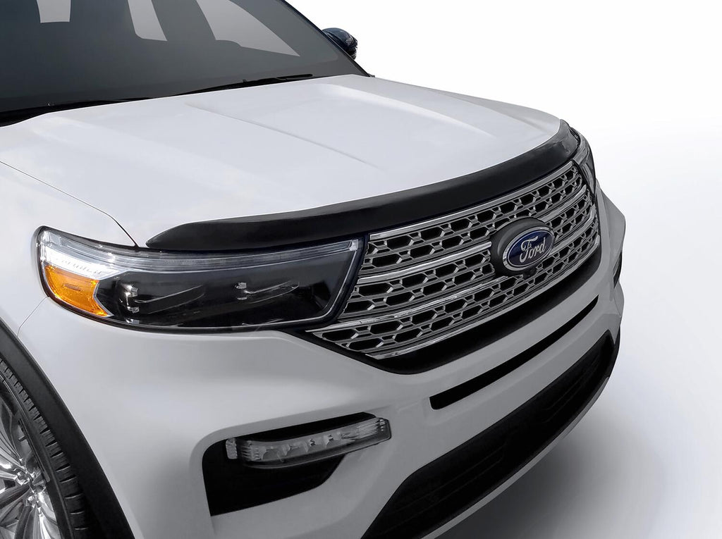 Auto Ventshade AVS 322174 Aeroskin Hood Protector; Smoke for Select Ford Explorer