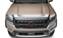 Load image into Gallery viewer, Auto Ventshade AVS 622195 Aeroskin Hood Protector; Chrome for Select Nissan Frontier