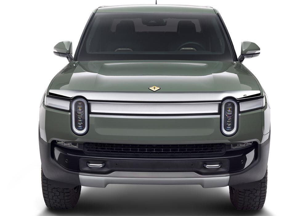 Auto Ventshade AVS 622210 Aeroskin Hood Protector; Chrome for Select Rivian R1T