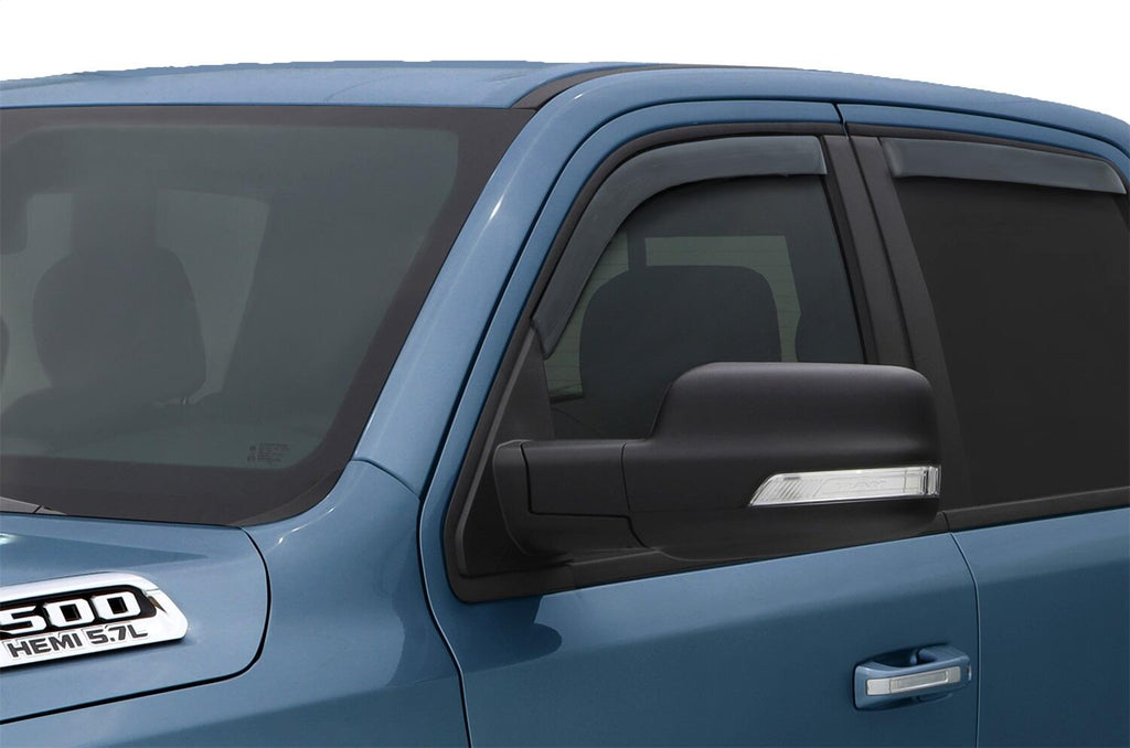 Auto Ventshade AVS 194813 Ventvisor Deflector; Smoke; In-Channel; 4 pc. for Select Ram