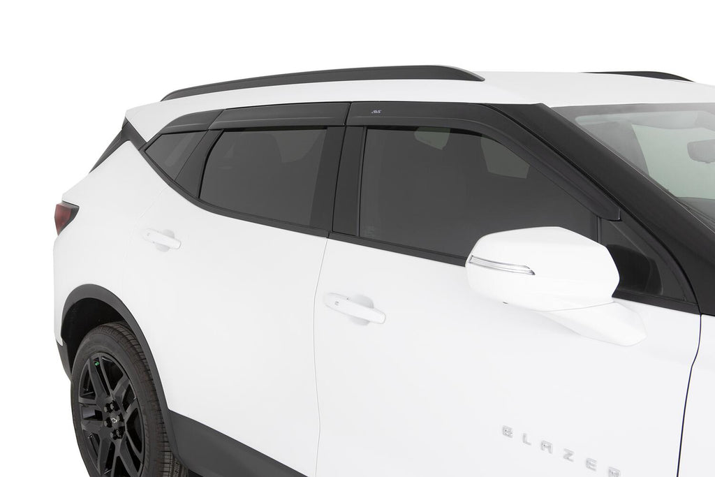 Auto Ventshade AVS 896081 Ventvisor Deflector; Smoke; Low Profile; Outside Mount; 6 pc. for Select Chevrolet Blazer