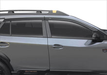Load image into Gallery viewer, Auto Ventshade AVS 794057 Ventvisor Deflector; Smoke w/Chrome Trim; Low Profile; 4 pc. for Select Subaru Outback