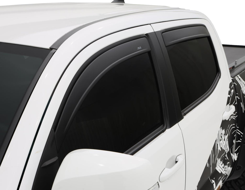 Auto Ventshade AVS 1774036 Ventvisor Deflector; Matte Black; Low Profile; In-Channel Mount; 4 pc. for Select Toyota Tacoma
