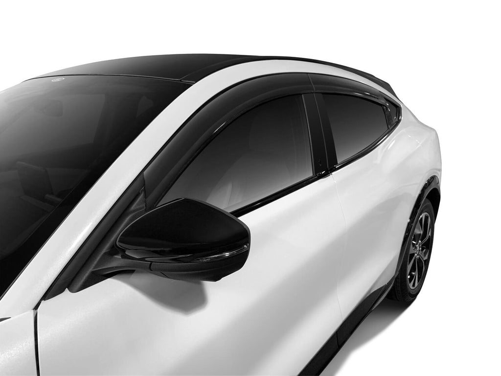 Auto Ventshade AVS 894094 Ventvisor Deflector; Smoke; Low Profile; Outside Mount; 4 pc. for Select Ford Mustang Mach-E