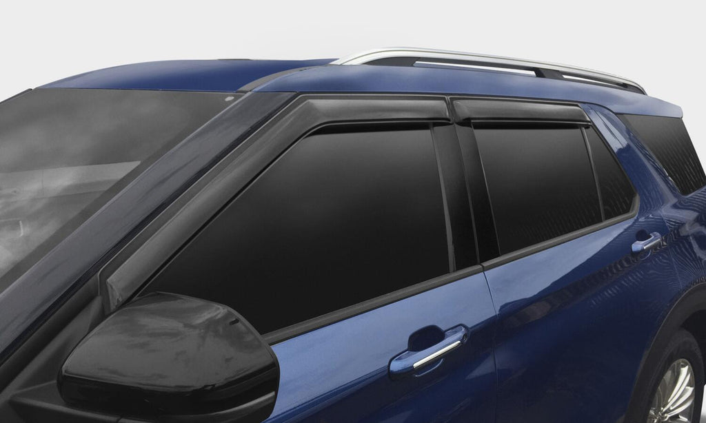 Auto Ventshade AVS 94840 Ventvisor Deflector; Smoke; Outside Mount; 4 pc. for Select Ford Escape