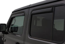 Load image into Gallery viewer, Auto Ventshade AVS 194811 Ventvisor Deflector; Smoke; In-Channel; 4 pc. for Select Jeep Gladiator, Jeep Wrangler