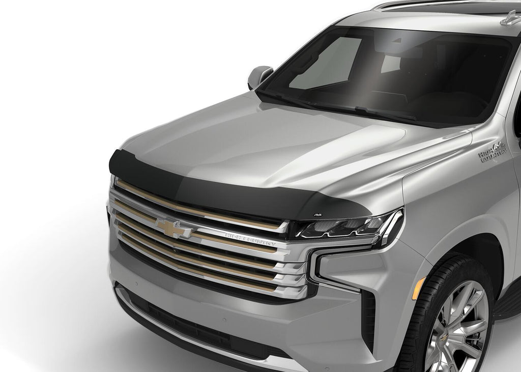 Auto Ventshade AVS 377177 Aeroskin Hood Protector; Matte Black for Select Chevrolet Suburban, Chevrolet Tahoe