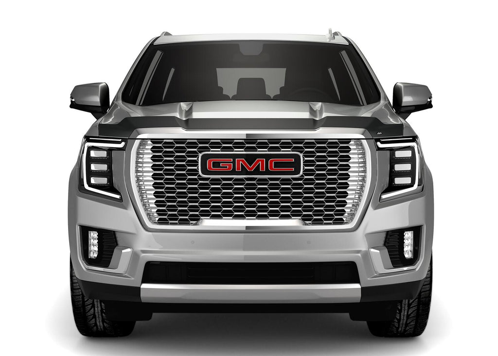 Auto Ventshade AVS 377184 Aeroskin Hood Protector; Matte Black for Select GMC Yukon, GMC Yukon XL