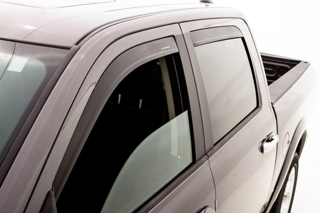Auto Ventshade AVS 56004004 Ventvisor/Bug Shield Combo; Matte Black Finish