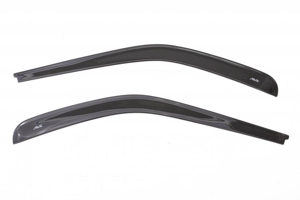 Auto Ventshade AVS 772020 Ventvisor Deflector; Matte Black; Low Profile; Outside Mount 2 pc. for Select Jeep Wrangler, Jeep Wrangler JK