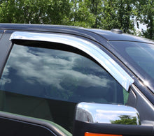 Load image into Gallery viewer, Auto Ventshade AVS 682754 Ventvisor Deflector; Chrome; Outside Mount; 2 pc. for Select Ford F-150, Ford F-250