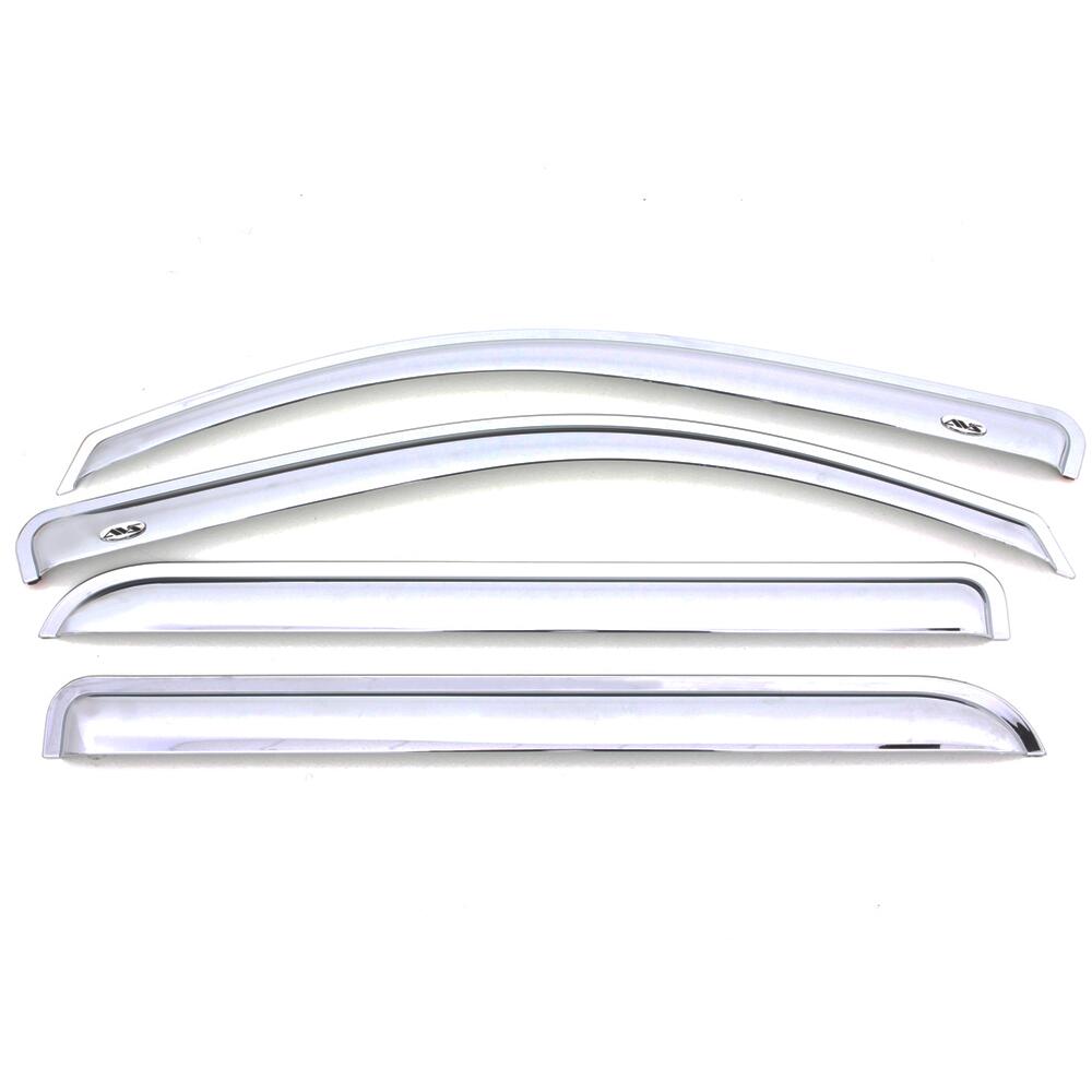 Auto Ventshade AVS 684242 Ventvisor Deflector; Chrome; Outside Mount; 4 pc. for Select Toyota 4Runner