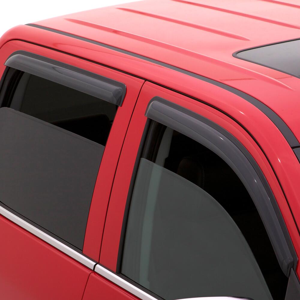 Auto Ventshade AVS 94710 Ventvisor Deflector; Smoke; Outside Mount; 4 pc. for Select Toyota Tundra