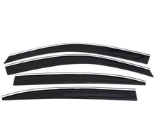 Load image into Gallery viewer, Auto Ventshade AVS 794027 Ventvisor Deflector; Smoke w/Chrome Trim; Low Profile; 4 pc.