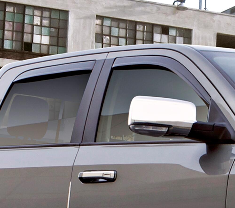 Auto Ventshade AVS 994014 Ventvisor Deflector; Smoke; Low Profile; In-Channel Mount; 4 pc. for Select Ford Fusion