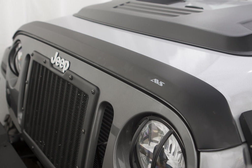 Auto Ventshade AVS 56034060 Ventvisor/Bug Shield Combo; Matte Black Finish