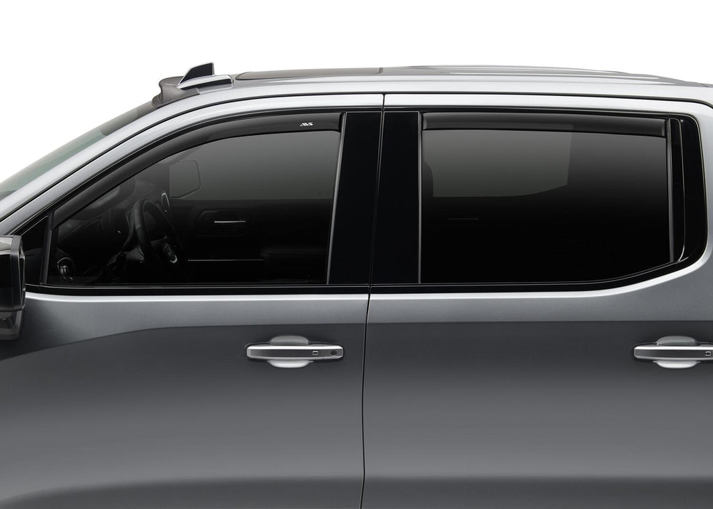 Auto Ventshade AVS 894091 Ventvisor Deflector; Smoke; Low Profile; Outside Mount; 4 pc.