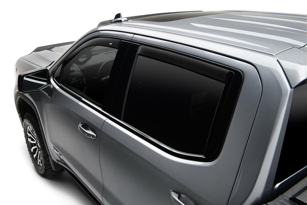 Auto Ventshade AVS 894091 Ventvisor Deflector; Smoke; Low Profile; Outside Mount; 4 pc.