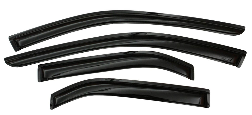 Auto Ventshade AVS 94427 Ventvisor Deflector; Smoke; Outside Mount; 4 pc. for Select Toyota Highlander