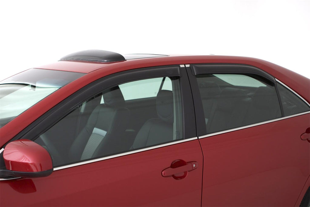 Auto Ventshade AVS 94225 Ventvisor Deflector; Smoke; Outside Mount; 4 pc. for Select Ford Escort, Mercury Tracer