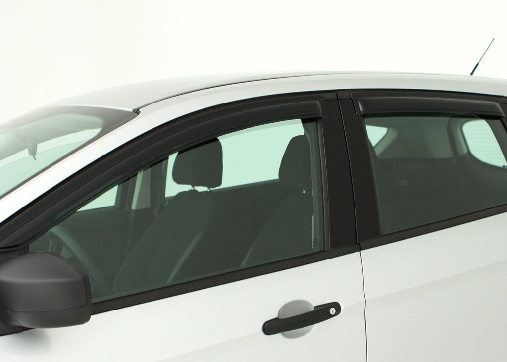 Auto Ventshade AVS 94199 Ventvisor Deflector; Smoke; Outside Mount; 4 pc. for Select Nissan Versa