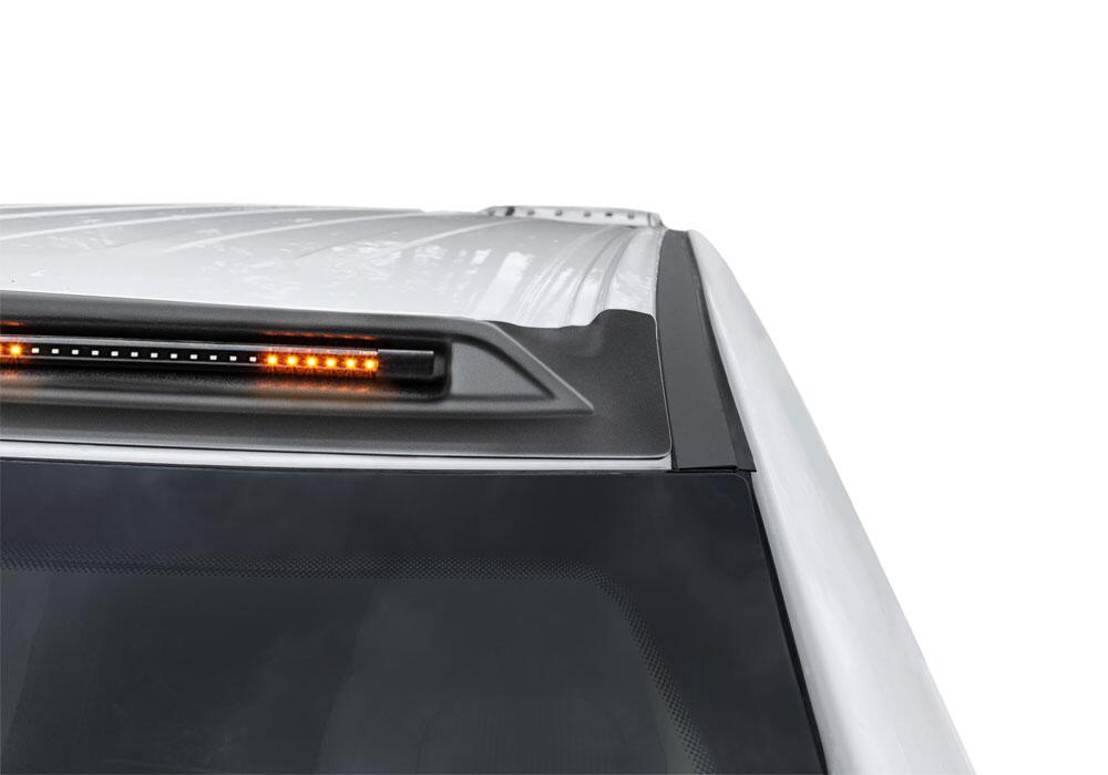 Auto Ventshade AVS 898163 AeroCab Pro Marker Light with continuous LED; Black for Select Ram