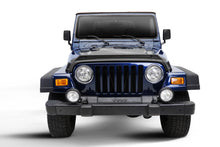 Load image into Gallery viewer, Auto Ventshade AVS 953091 Aeroskin LightShield Pro Hood Shield; Black for Select Jeep Wrangler