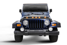 Load image into Gallery viewer, Auto Ventshade AVS 953091 Aeroskin LightShield Pro Hood Shield; Black for Select Jeep Wrangler
