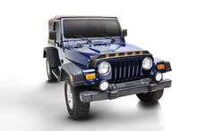 Load image into Gallery viewer, Auto Ventshade AVS 953091 Aeroskin LightShield Pro Hood Shield; Black for Select Jeep Wrangler