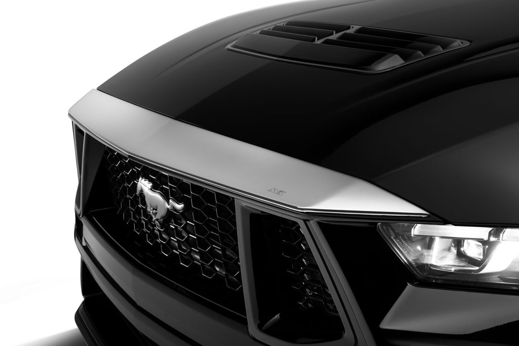 Auto Ventshade AVS 622212 Aeroskin Hood Protector; Chrome for Select Ford Mustang