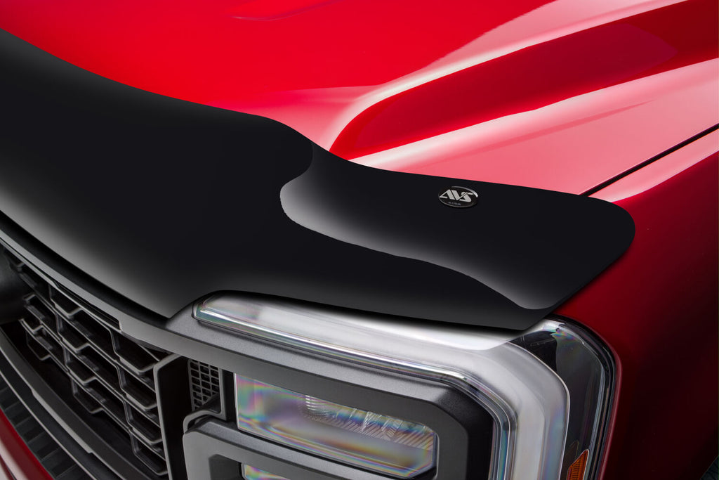 Auto Ventshade AVS 23235 Bugflector Hood Shield; Smoke for Select Ford F-250 Super Duty, Ford F-350 Super Duty, Ford F-450 Super Duty
