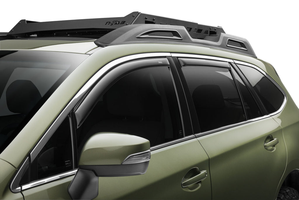 Auto Ventshade AVS 194250 Ventvisor Deflector; Smoke; In-Channel; 4 pc. for Select Subaru Ascent