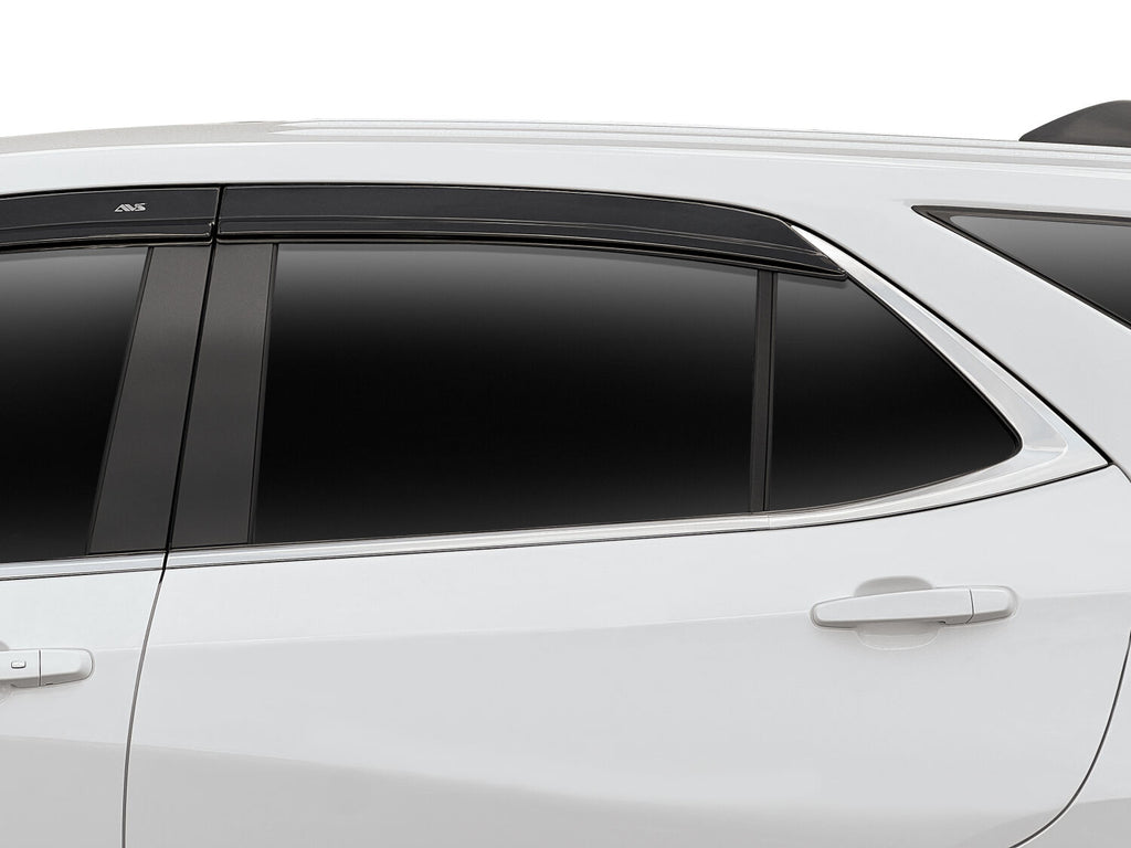 Auto Ventshade AVS 894115 Ventvisor Deflector; Smoke; Low Profile; Outside Mount; 4 pc. for Select Chevrolet Equinox