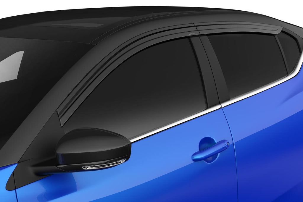 Auto Ventshade AVS 894124 Ventvisor Deflector; Smoke; Low Profile; Outside Mount; 4 pc. for Select Nissan Sentra