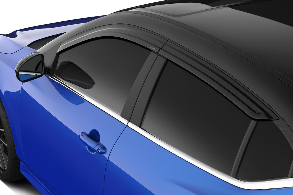 Auto Ventshade AVS 894124 Ventvisor Deflector; Smoke; Low Profile; Outside Mount; 4 pc. for Select Nissan Sentra