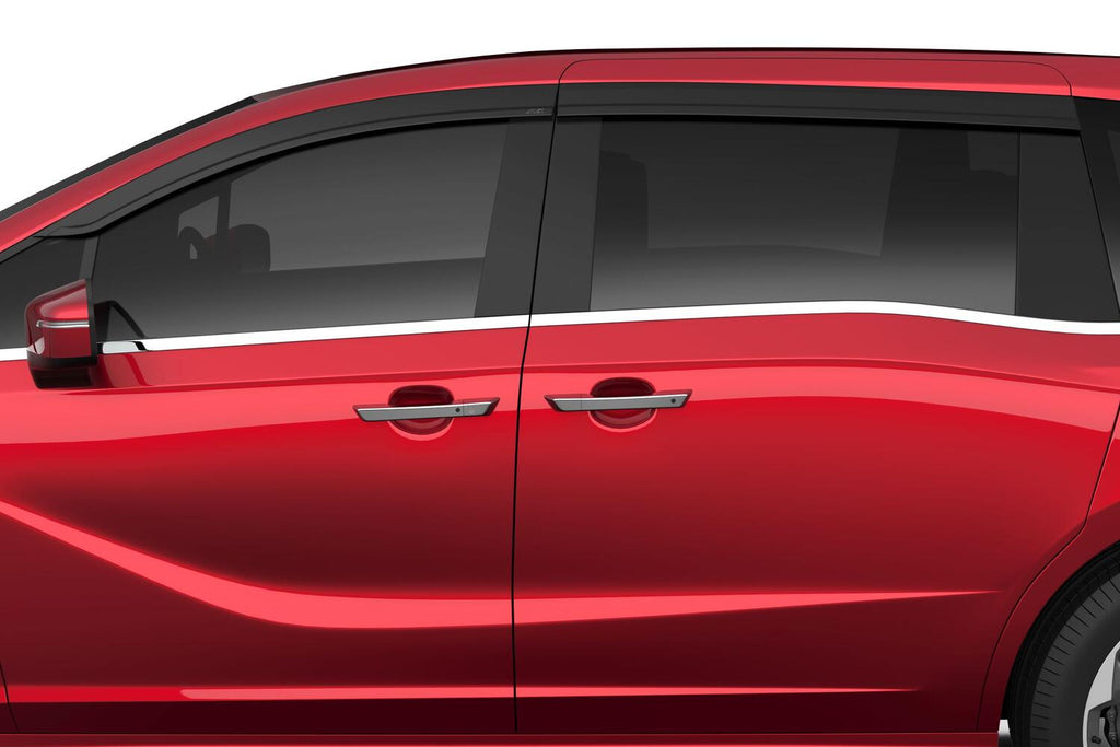 Auto Ventshade AVS 894117 Ventvisor Deflector; Smoke; Low Profile; Outside Mount; 4 pc. for Select Honda Odyssey