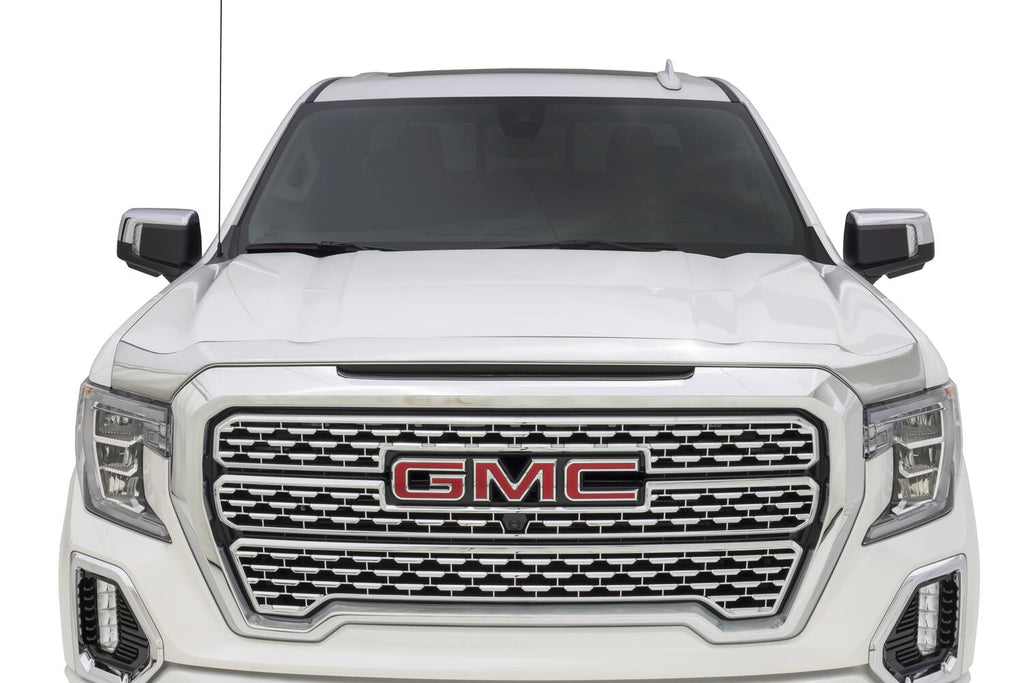 Auto Ventshade AVS 622167 Aeroskin Hood Protector; Chrome for Select GMC Sierra