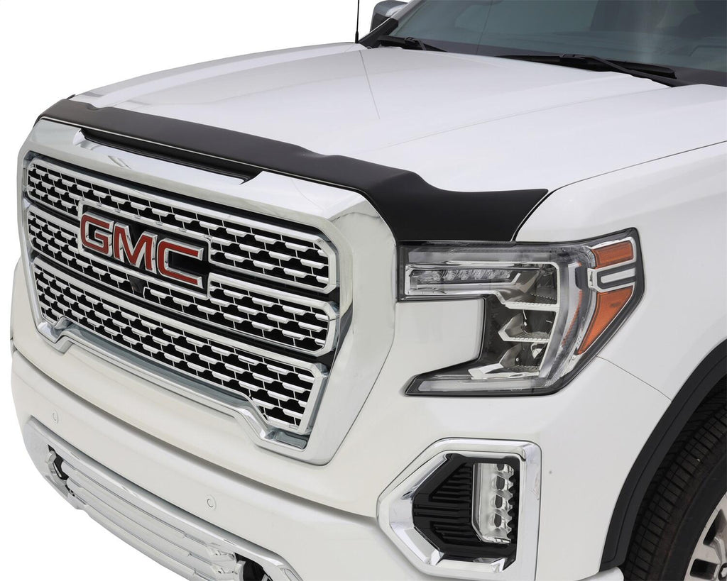 Auto Ventshade AVS 377167 Aeroskin Hood Protector; Matte Black for Select GMC Sierra